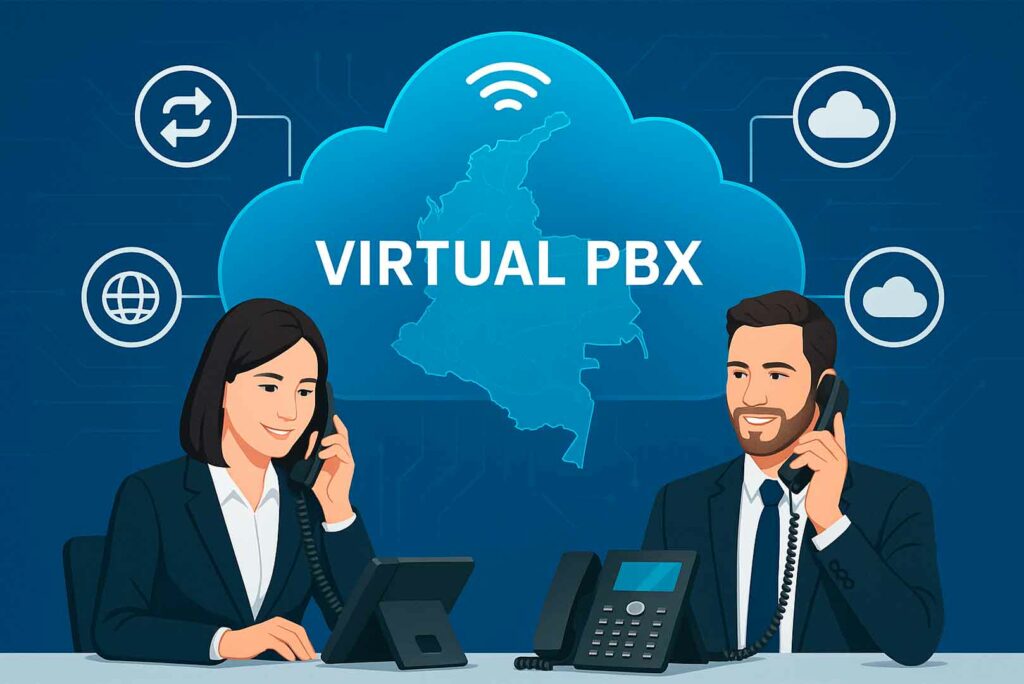 PBX Virtual en Colombia: Evolución de la Telefonía Empresarial 2025 1 PBX Virtual en Colombia
