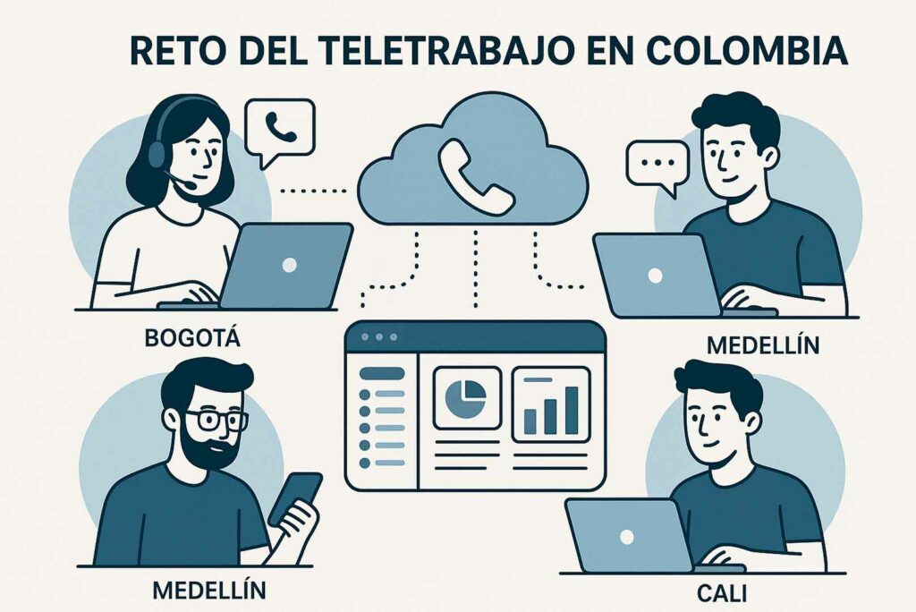 Reto del Teletrabajo en Colombia