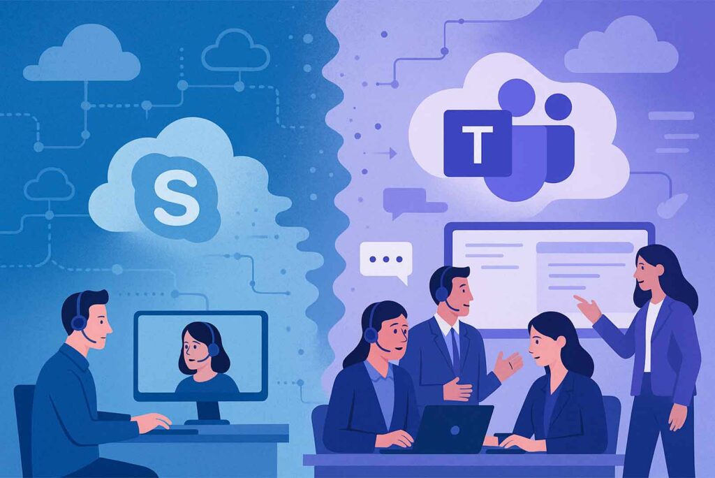 Transición de Skype a Teams